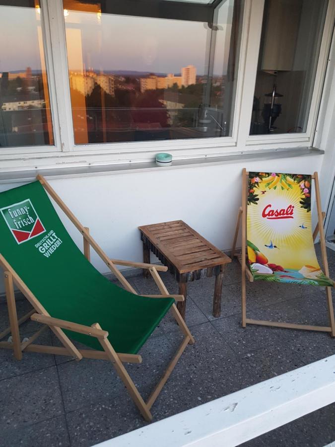 Penthouse "Marc Aurel" - Greatview, Wifi & Netflix Διαμέρισμα Σβάινφουρτ Εξωτερικό φωτογραφία